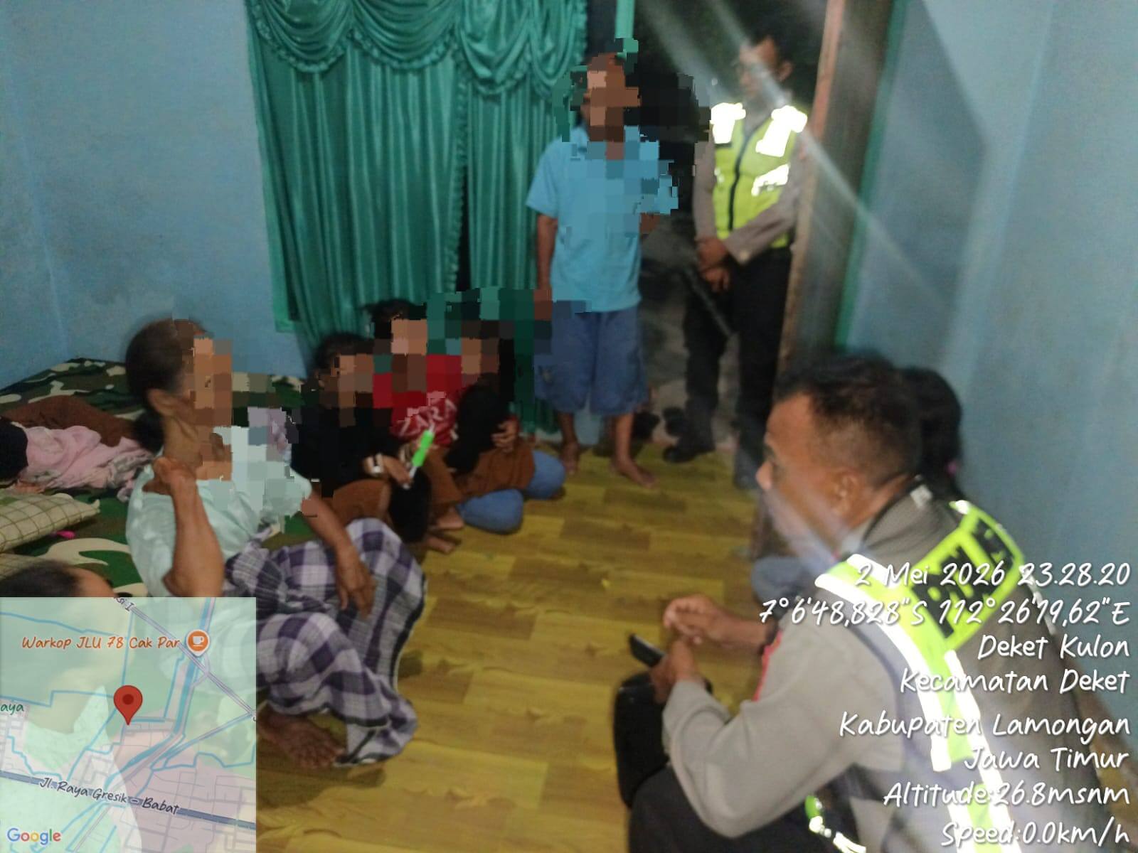 Gerak Cepat Layanan 110, Tiga Aduan Masyarakat Ditangani Polres Lamongan dalam Semalam
