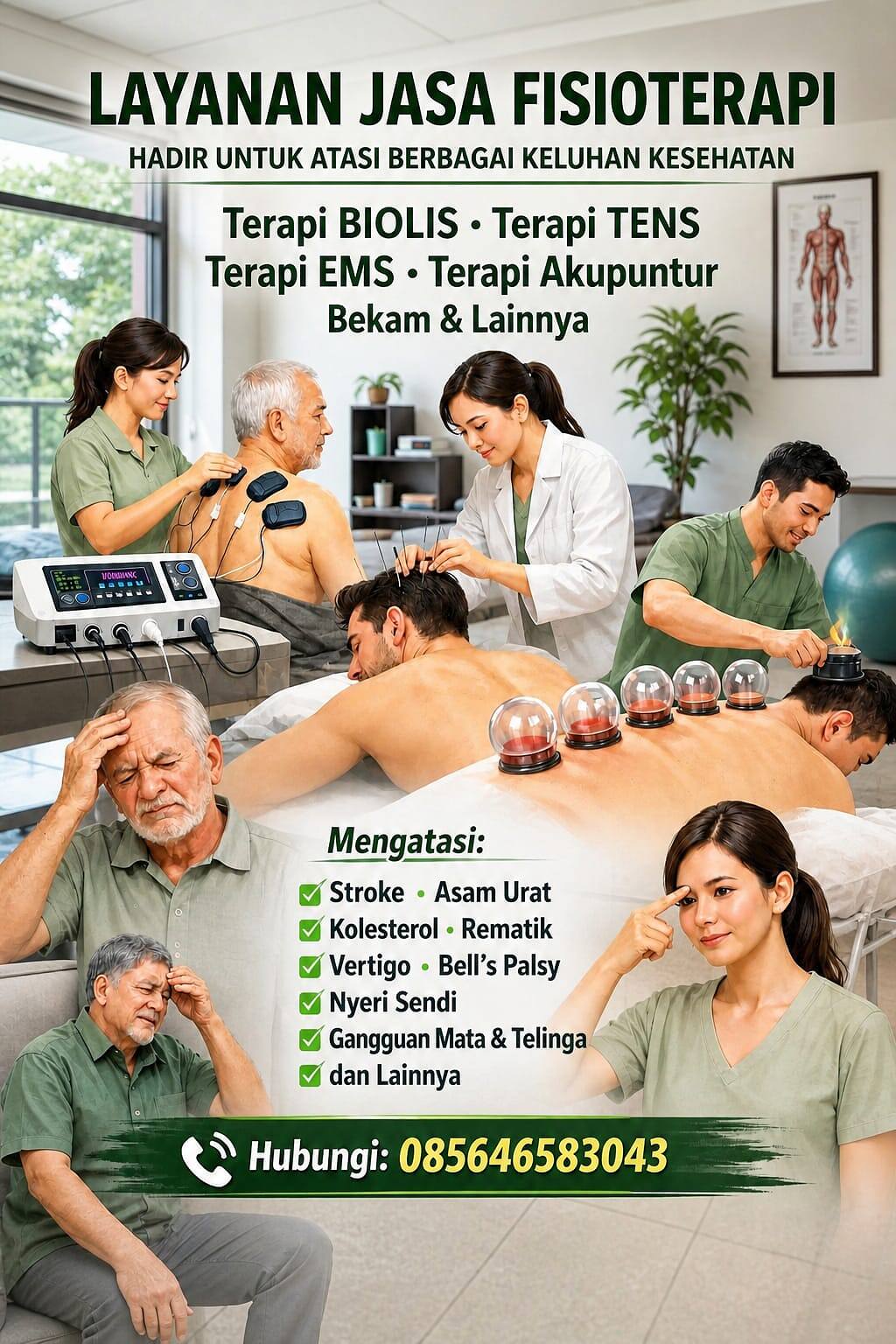 Layanan Fisioterapi Meningkat, Warga Pilih Terapi Non-Obat