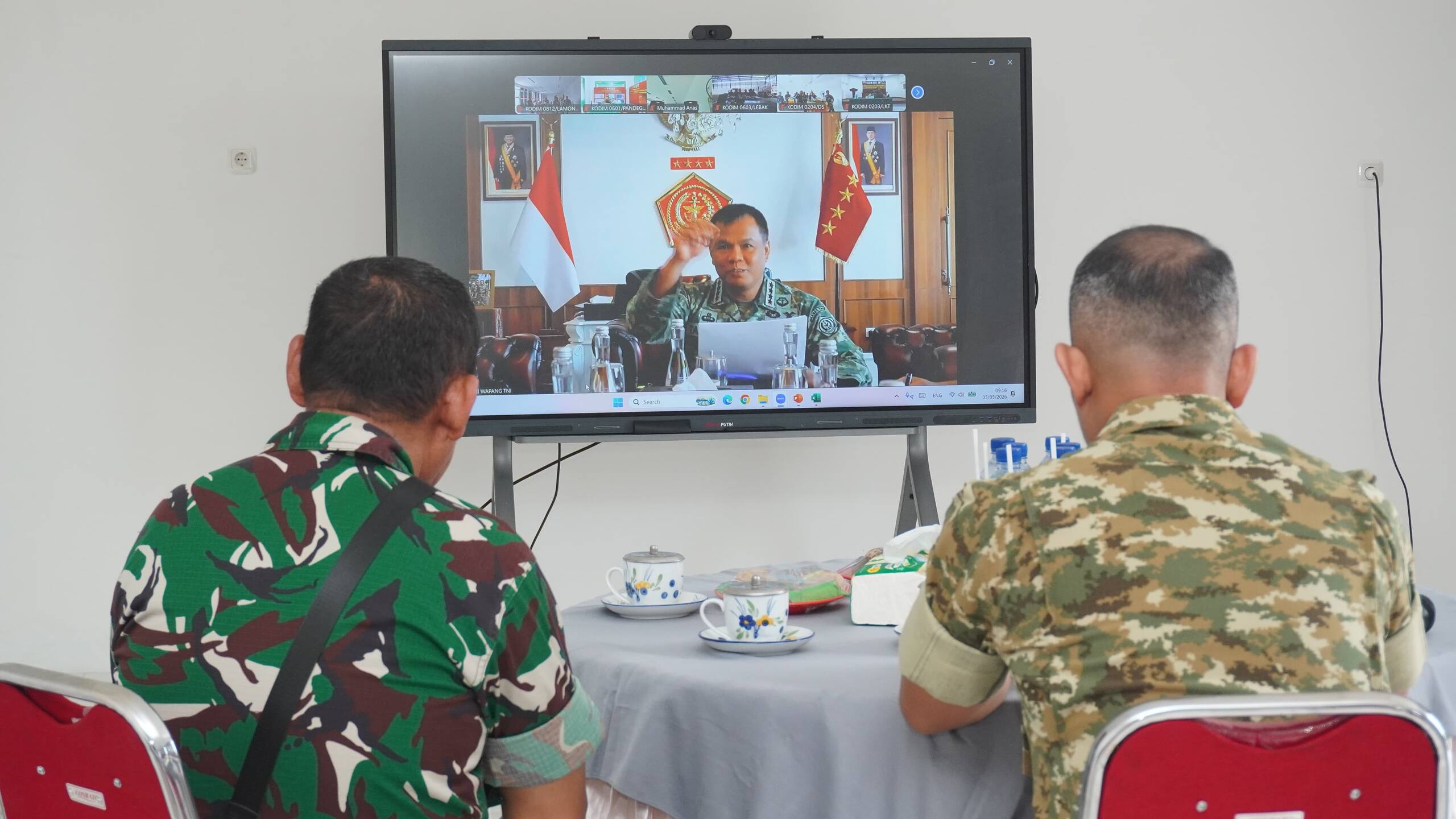 Vicon Wapang TNI, Dandim 0812/Lamongan Fokus Kesiapan Program 1000 Koperasi Desa