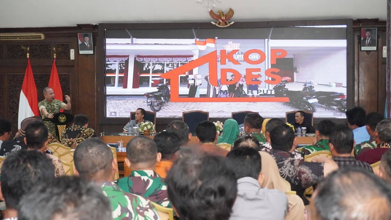 Dandim 0812 Lamongan dan Bupati Perkuat Sinergi Jelang Launching 90 Koperasi Merah Putih