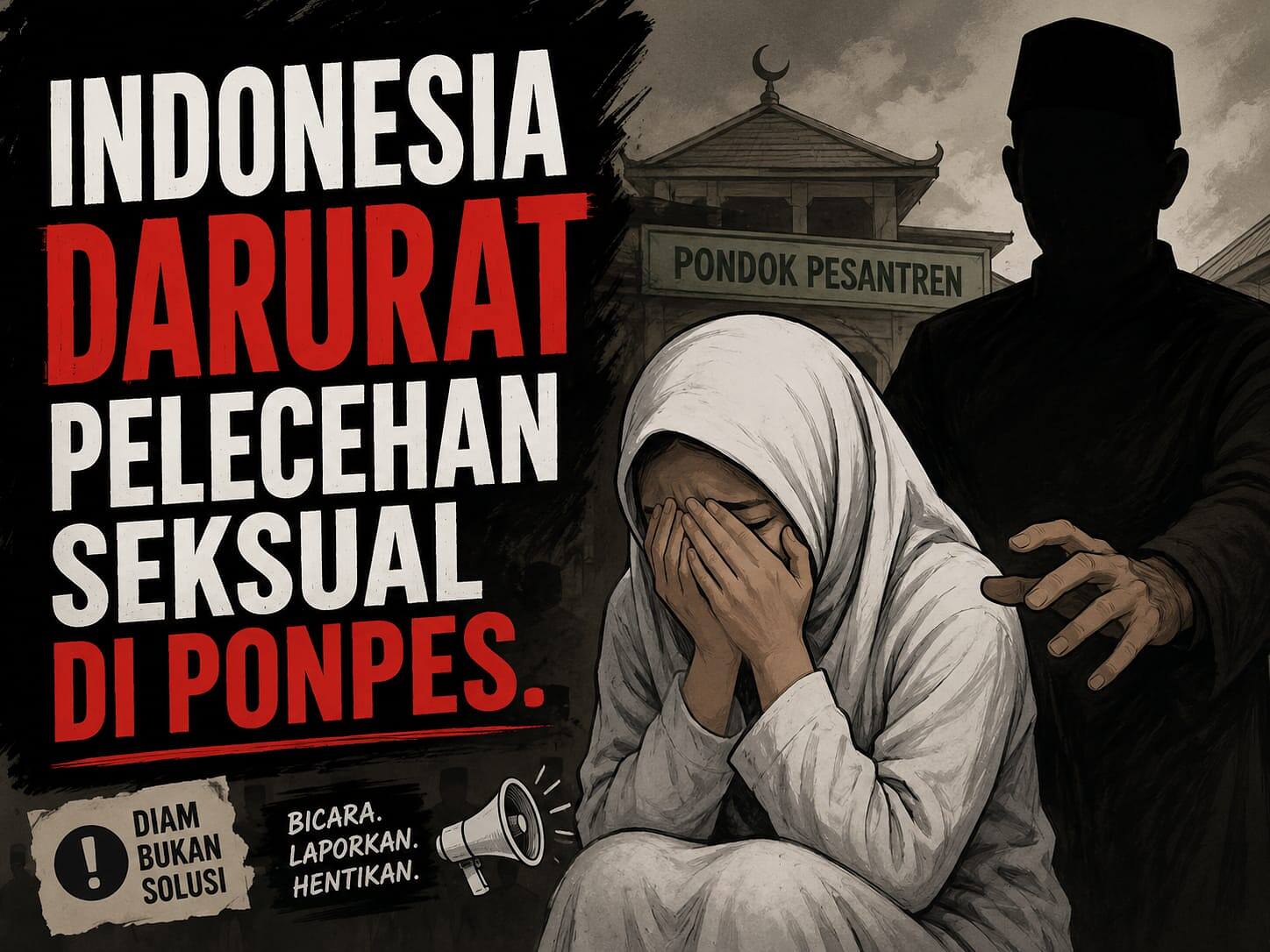 Darurat Perlindungan Santri, Kasus Pelecehan Seksual di Pesantren Meningkat