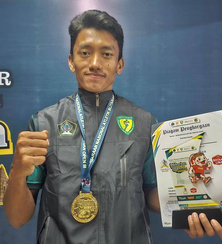Torehkan Prestasi Nasional, Anggota Polsek Solokuro Borong Emas di Kejuaraan Atletik 2026