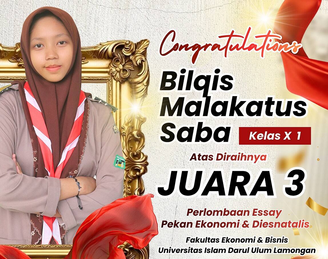 SMA 1 Simanjaya Raih Prestasi dalam Kompetisi Essay Pekan Ekonomi Bojonegoro