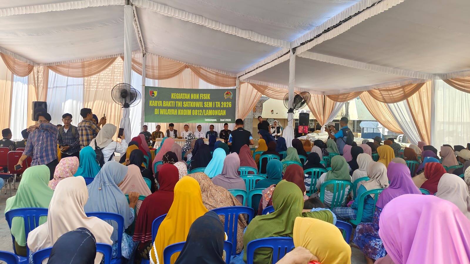 Perkuat Rasa Cinta Tanah Air, Danramil 0812/17 Paciran Berikan Wawasan Kebangsaan kepada Warga Kandangsemangkon