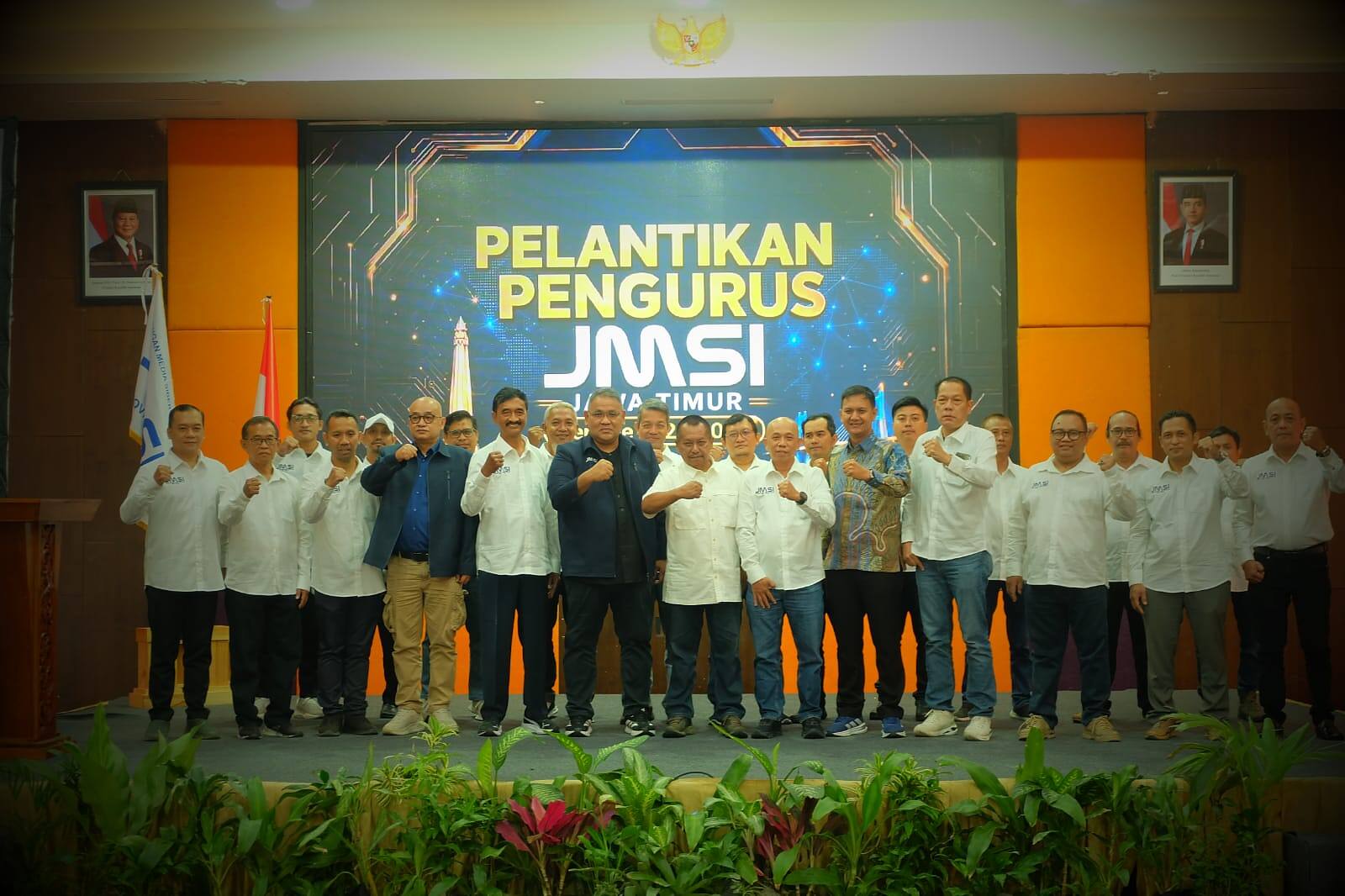 JMSI Jawa Timur 2025-2030 Resmi Dikukuhkan, Siap Perkuat Media Siber Profesional