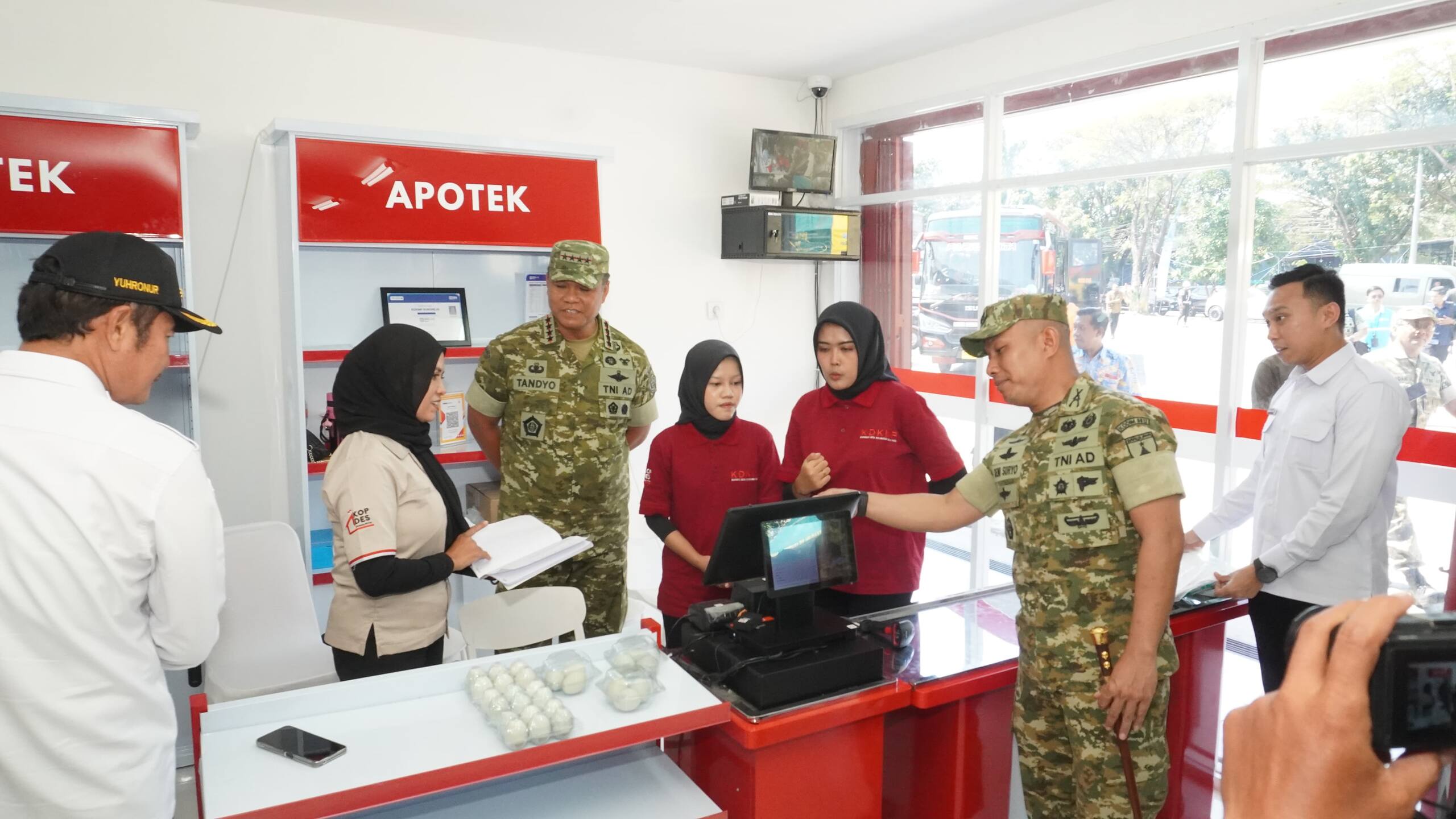 Dandim 0812/Lamongan dan Forkopimda Sambut Kunjungan Kerja Wakil Panglima TNI serta Dirut PT Agrinas