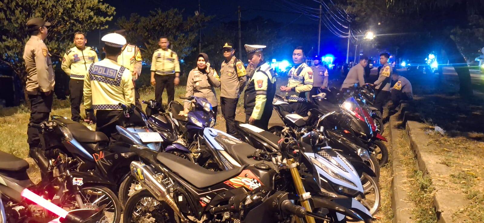 Sisir 6 Titik Rawan, Polisi Tilang 85 Kendaraan Berknalpot Tidak Standar