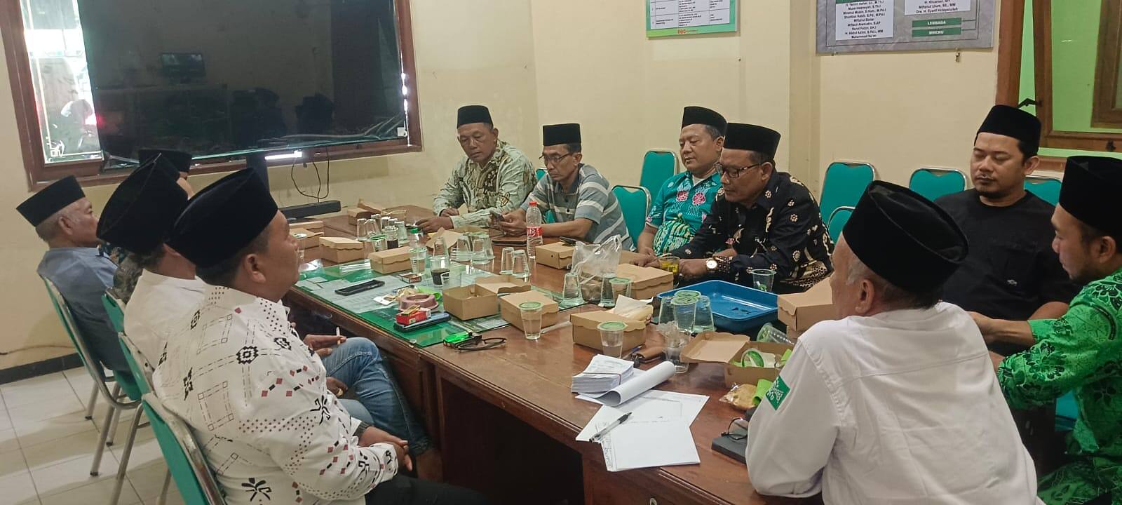 Komunitas Kepala Desa Nahdliyin Jalin Silaturahim dengan PCNU Lamongan, Bahas Kemaslahatan Umat