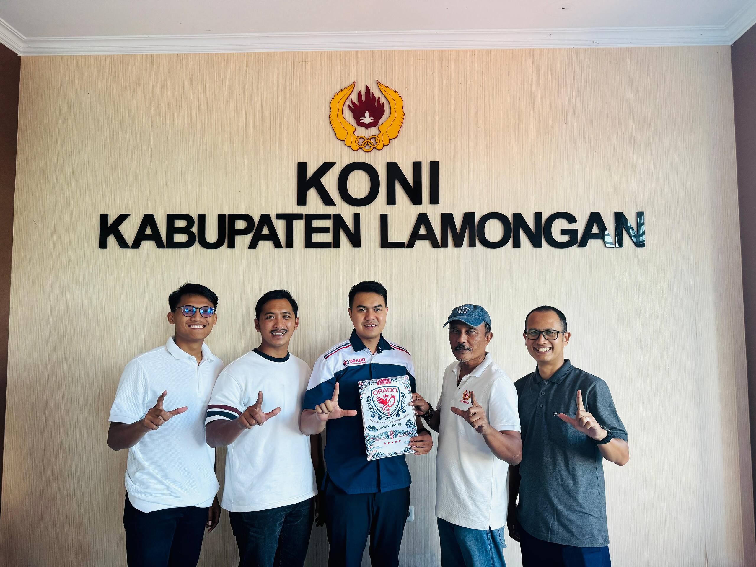 KONI Lamongan Sah Terima Pengcab Orado sebagai Cabang Olahraga Anggota