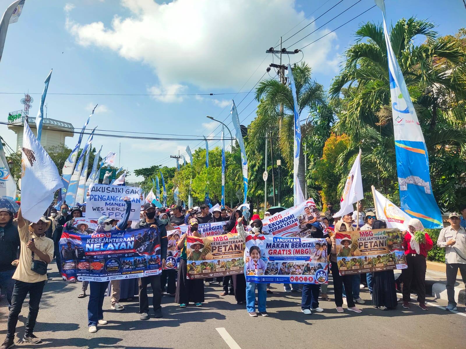 Massa Mitra MBG Sampaikan Aspirasi Demi Keberlanjutan Program Gizi Nasional