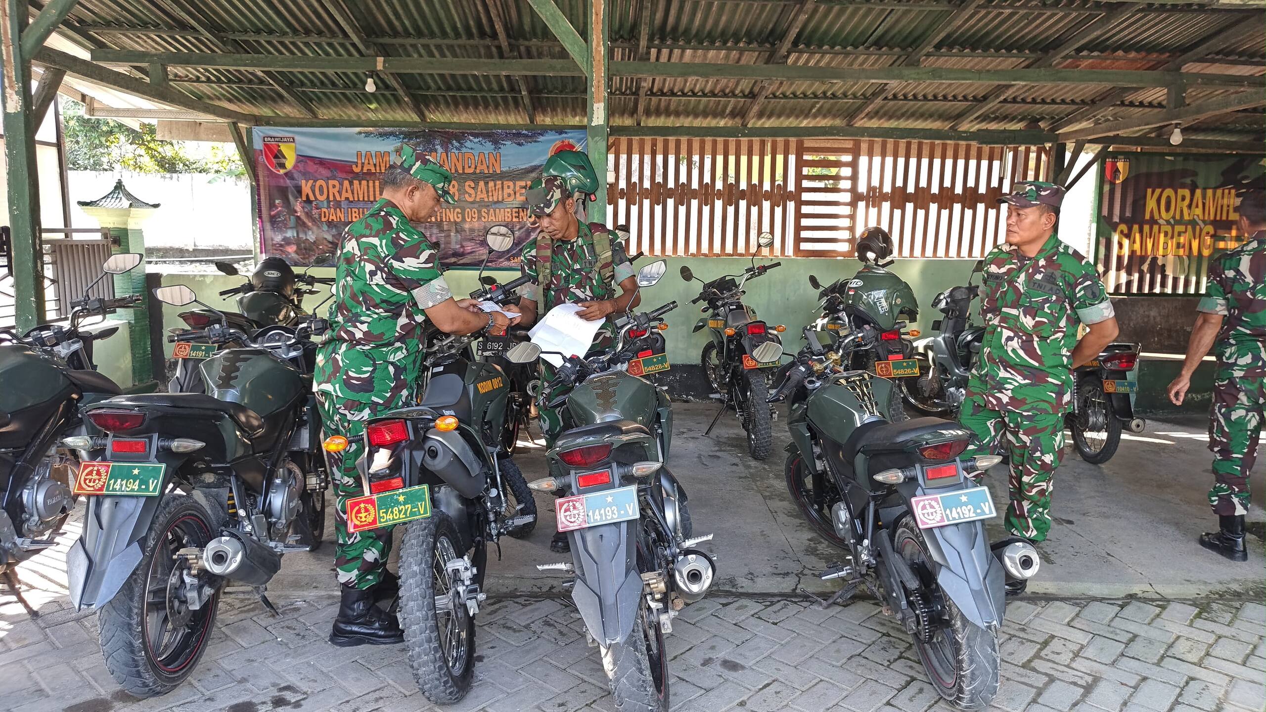 Pastikan Kesiapan Sertijab, Kodim 0812/Lamongan Gelar Verifikasi di Dua Koramil Jajaran