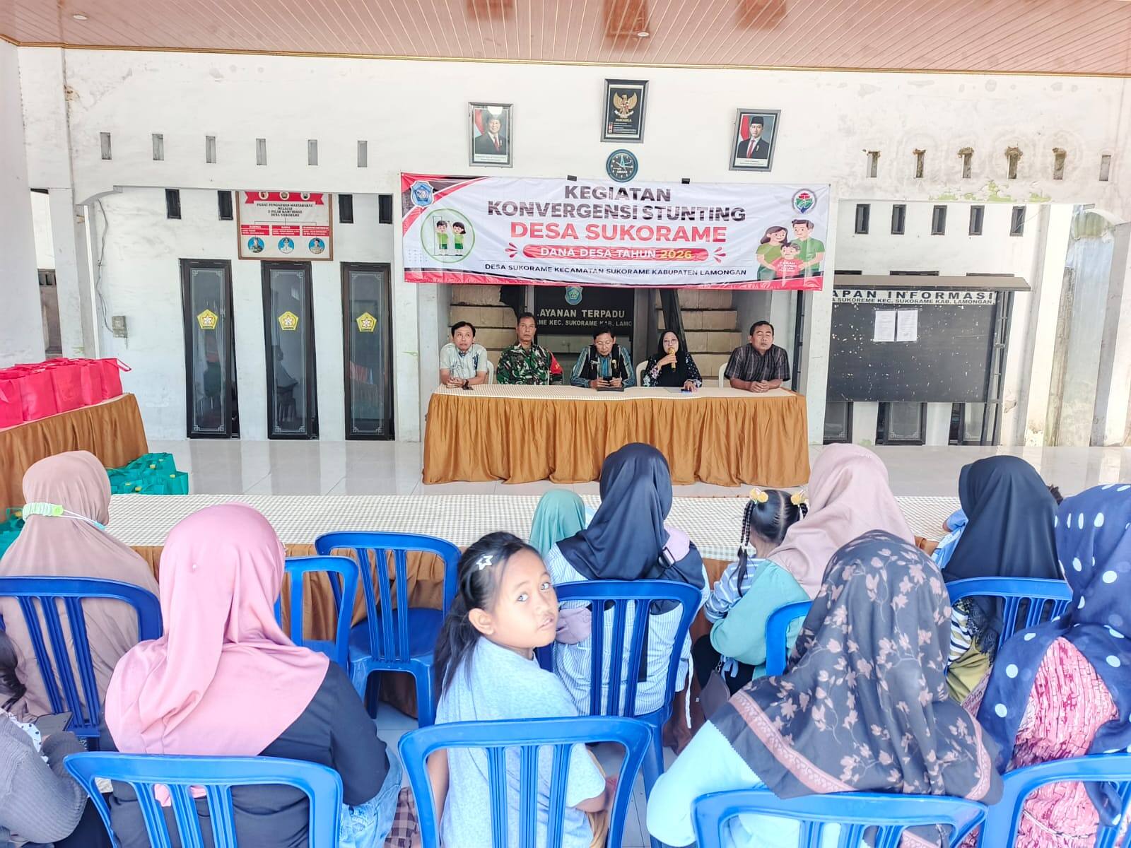 Babinsa Koramil 0812/24 Sukorame Perkuat Sinergi Penanganan Stunting Bersama Pemdes