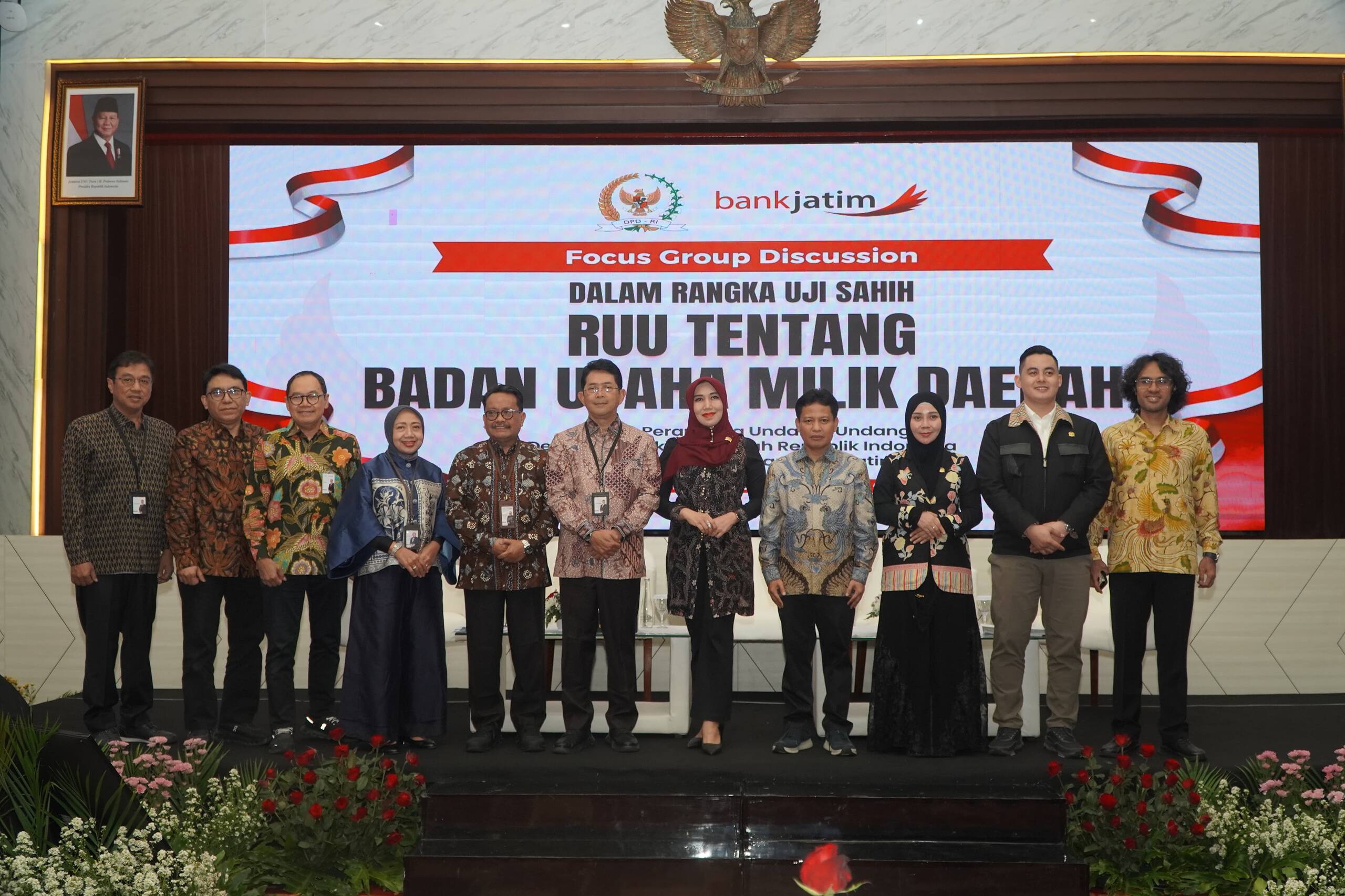 Dorong Optimalisasi BUMD, DPD RI Perkuat Regulasi untuk Bank Jatim Tembus KBMI 3
