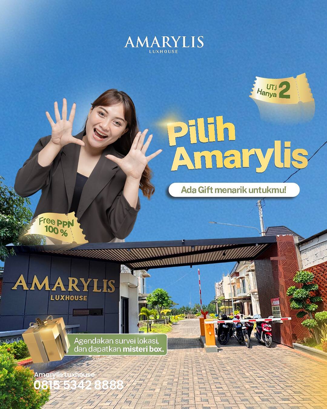 Hunian Mewah di Jantung Kota, Amarylis Luxhouse Tawarkan Konsep Villa Modern Eksklusif