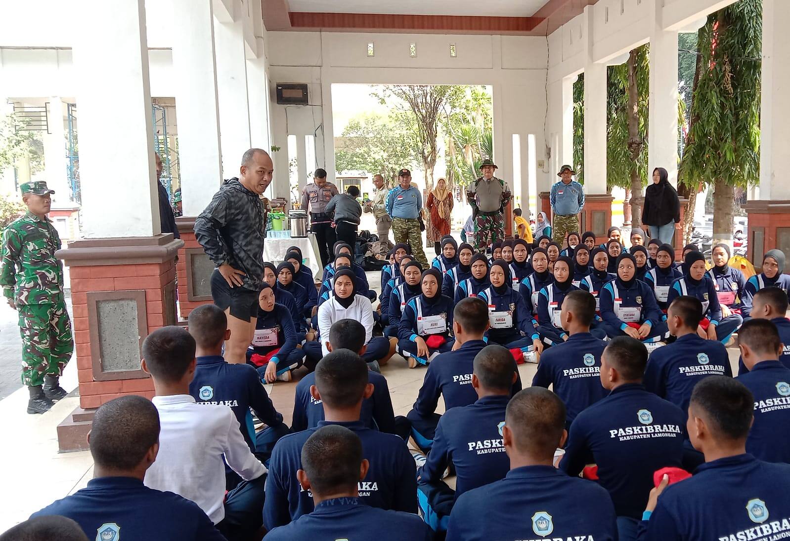 Dandim 0812 Lamongan Perkuat Disiplin Calon Paskibraka