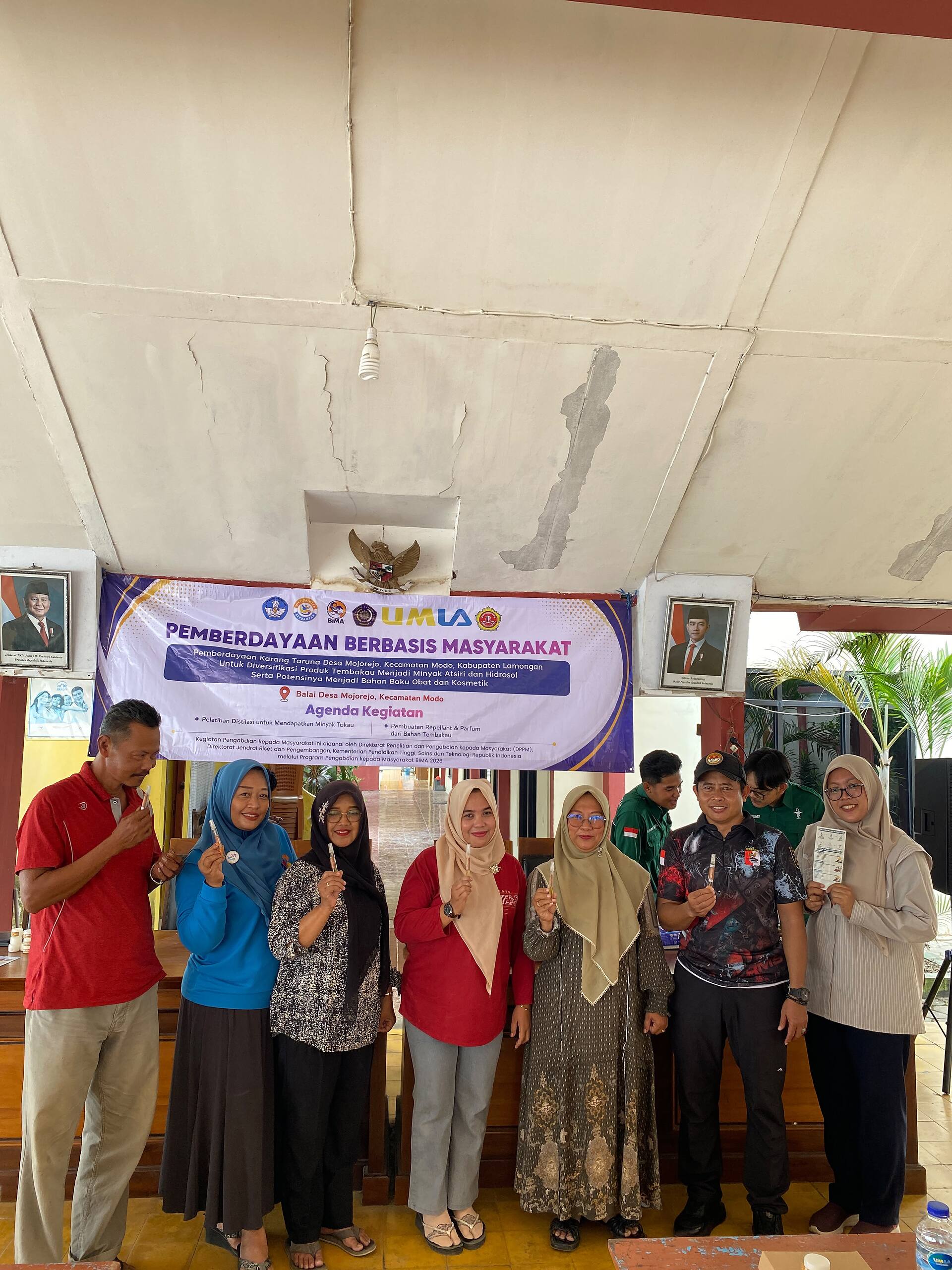 Diversifikasi Produk Tembakau, UMLA Latih Warga Mojorejo Ciptakan Produk Kosmetik Alami