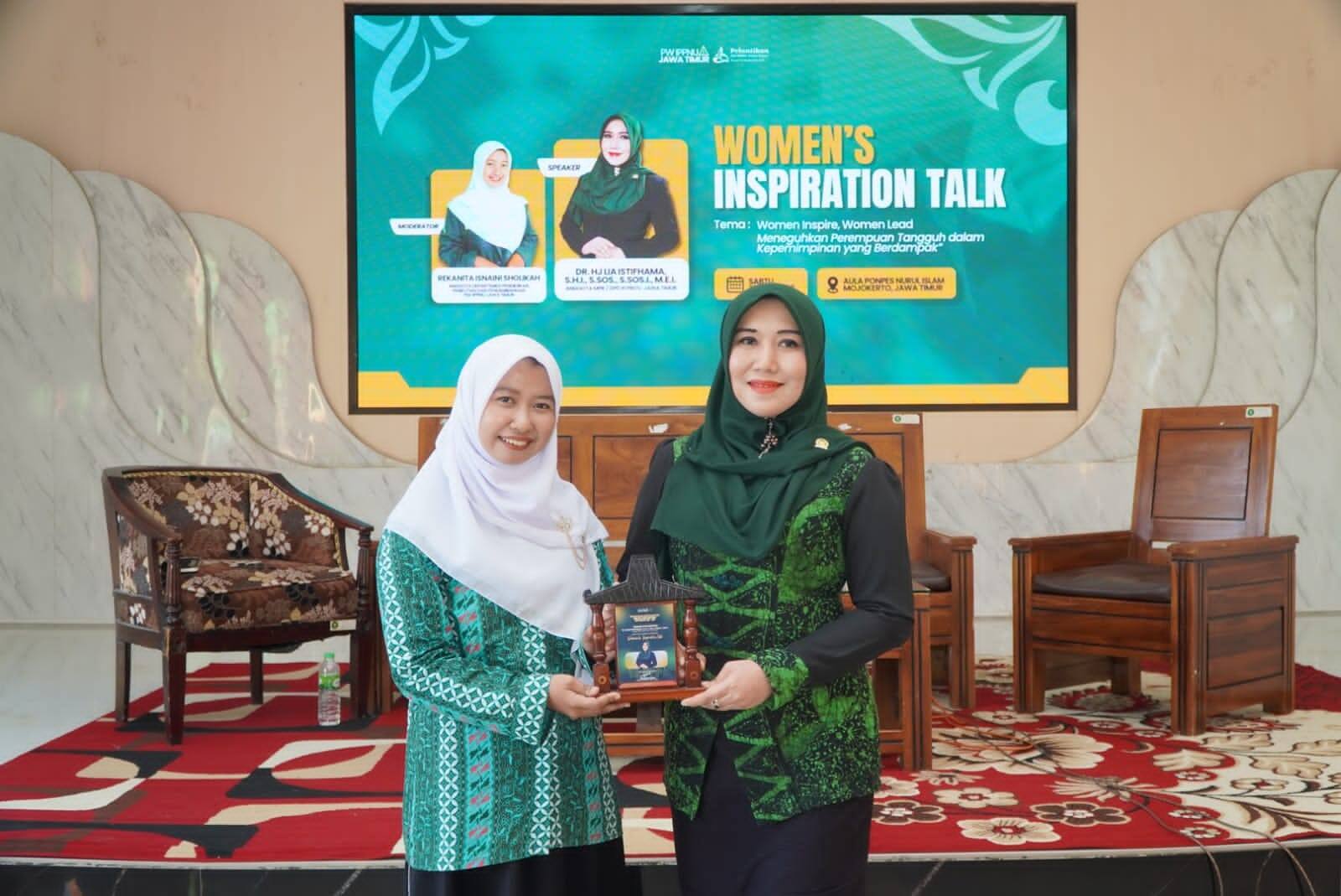 Women’s Inspiration Talk PW IPPNU Jatim: Senator Ning Lia Ajak Kader Perempuan Siap Pimpin Perubahan di Era Digital
