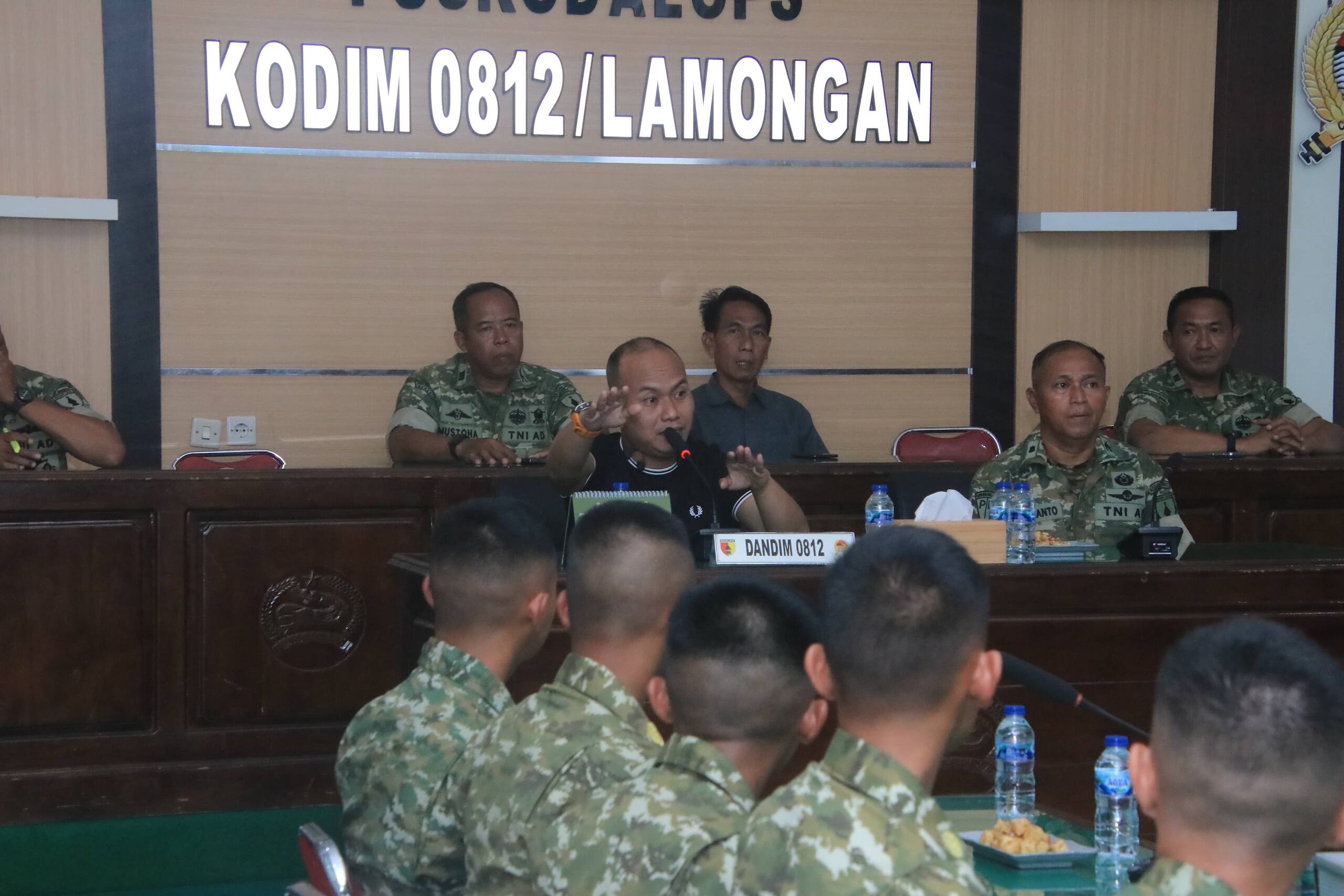 Kodim 0812/Lamongan Sambut Kehadiran 10 Taruna Akmil