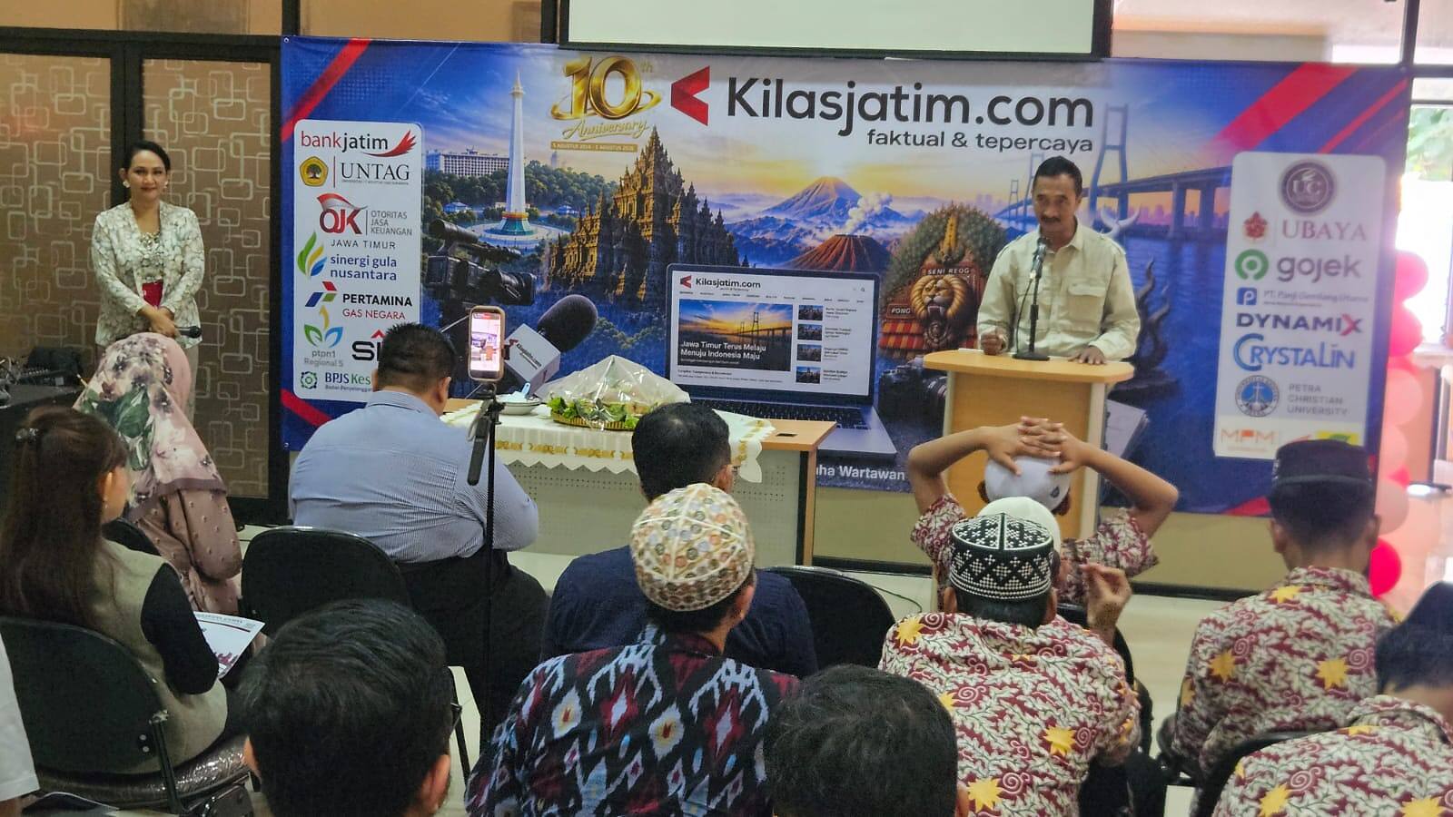 HUT ke-10 Kilasjatim.com, Syaiful Anam Paparkan Ciri-Ciri Media Pers yang Berkualitas