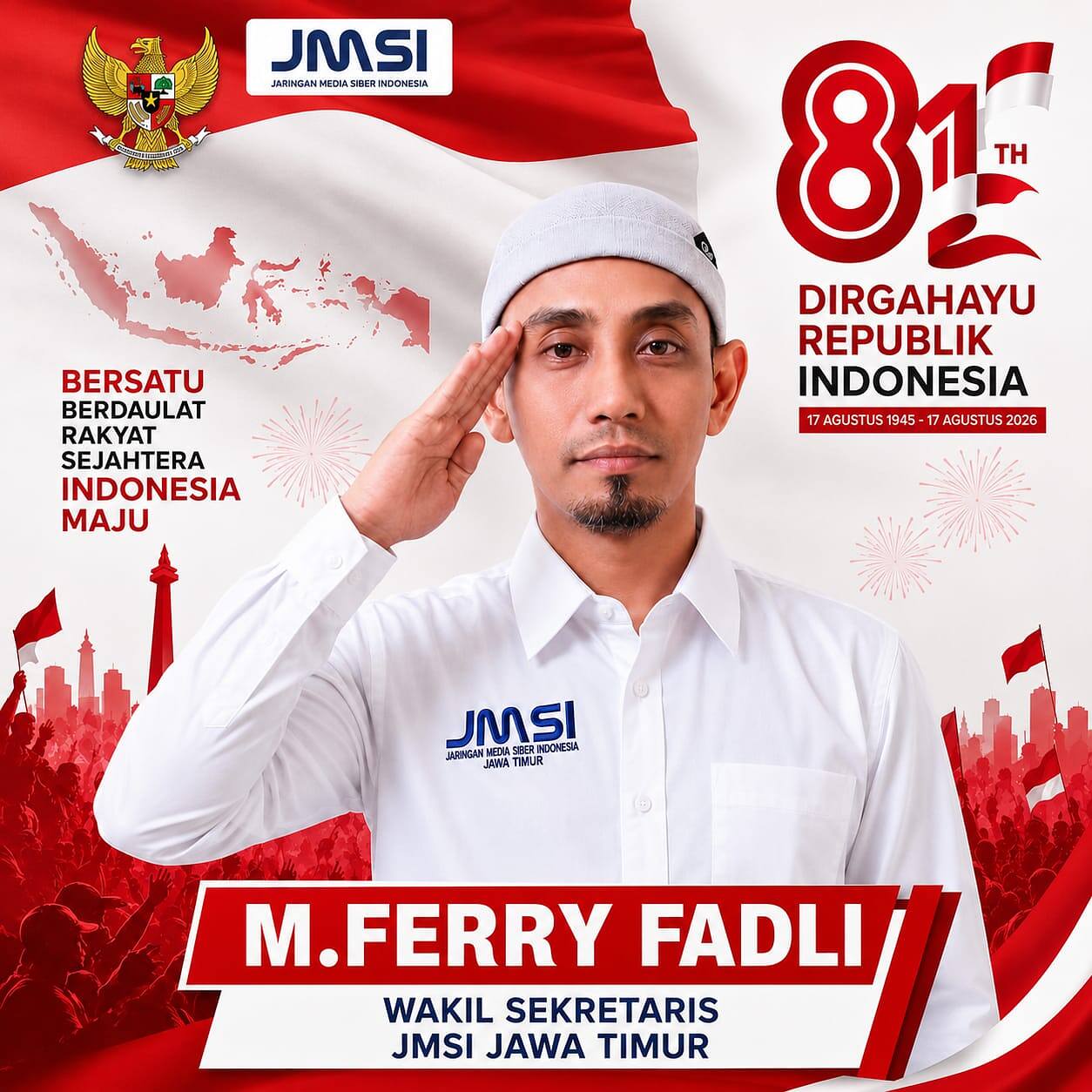 M. Ferry Fadli Sampaikan Pesan Kemerdekaan: Perkuat Persatuan, Dorong Kesejahteraan Rakyat