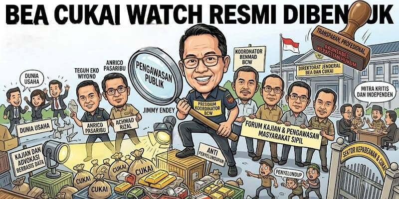 Bea Cukai Watch Resmi Hadir, Kawal Transparansi Kepabeanan
