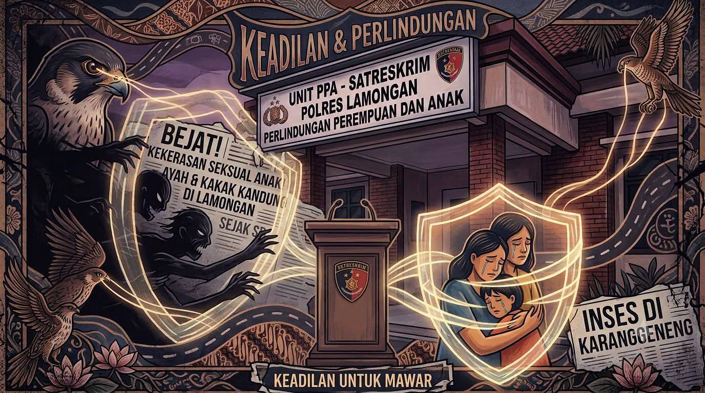 Kasus Dugaan Inses Gegerkan Lamongan, Polisi Periksa Ayah dan Kakak Korban