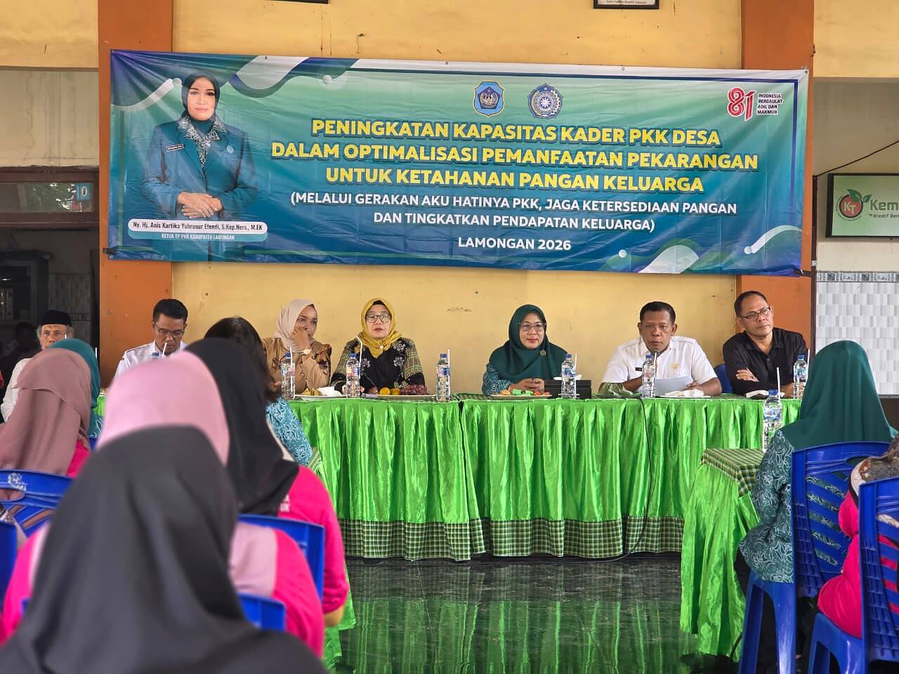 Babinsa Koramil 0812/03 Turi Dukung Kader PKK Tingkatkan Ketahanan Pangan