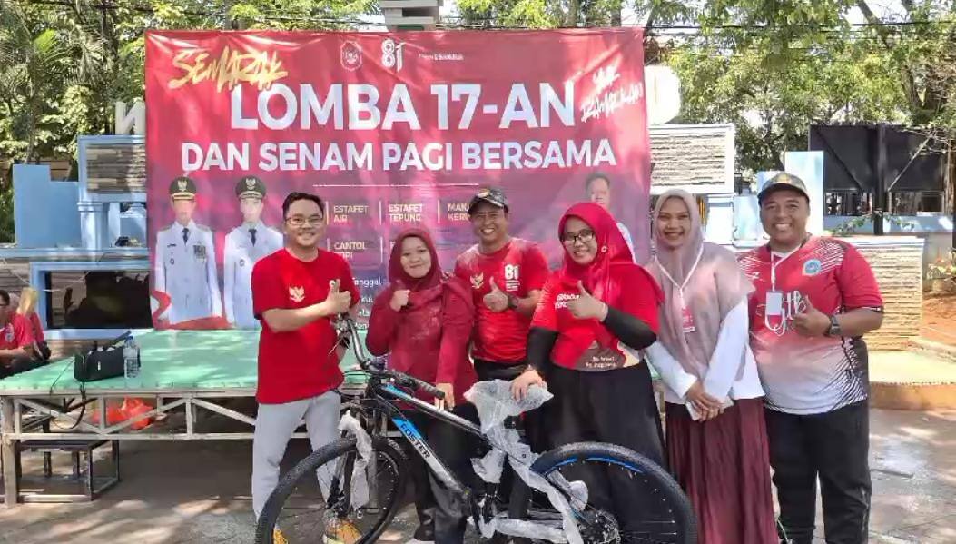 Peringati HUT ke-81 Kemerdekaan RI, Dinas Pendidikan Lamongan Bangun Kekompakan Lewat Lomba