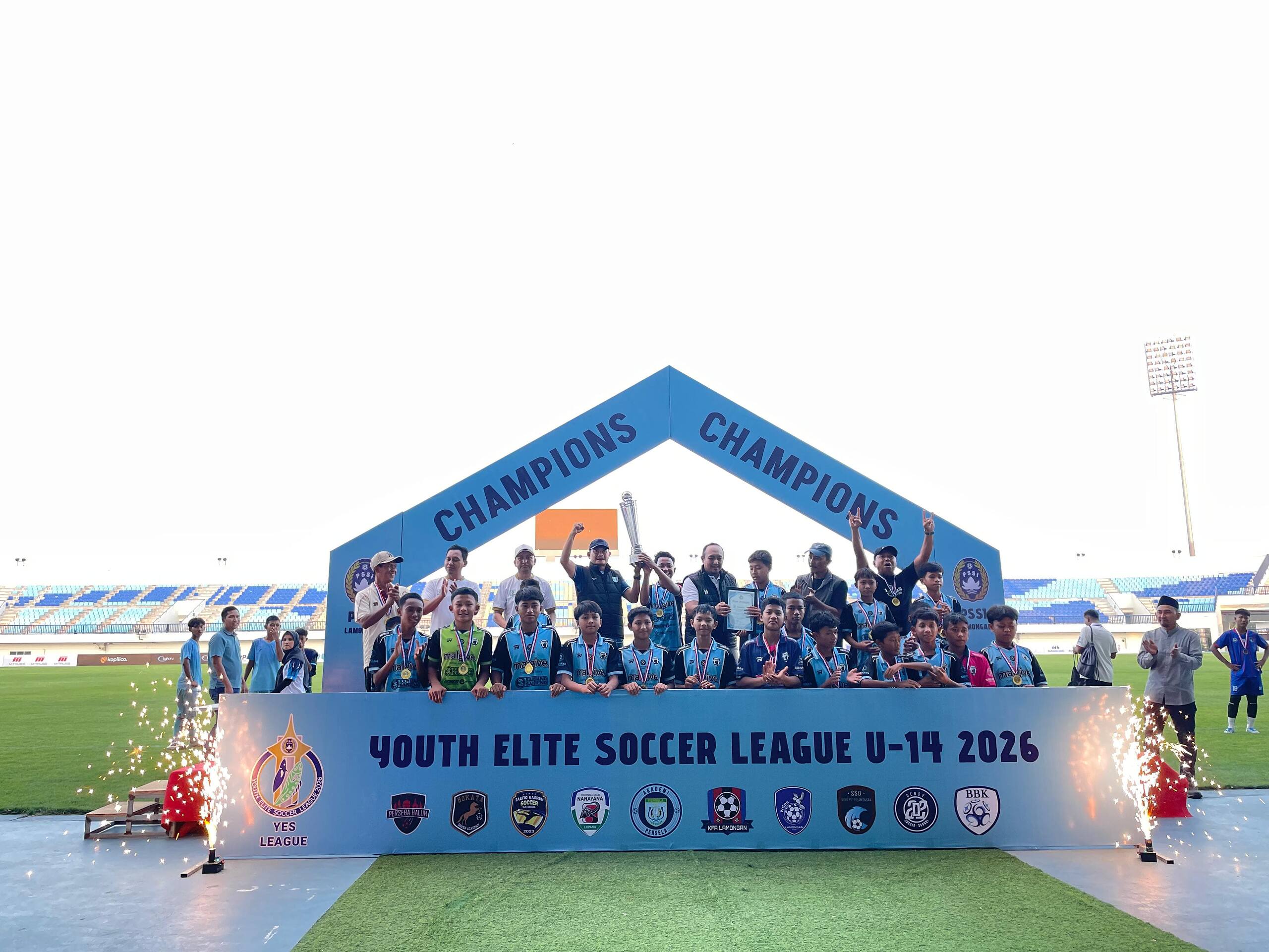 Surajaya Jadi Panggung Kejayaan, Narayana FC U-14 Rebut Gelar YES League 2026