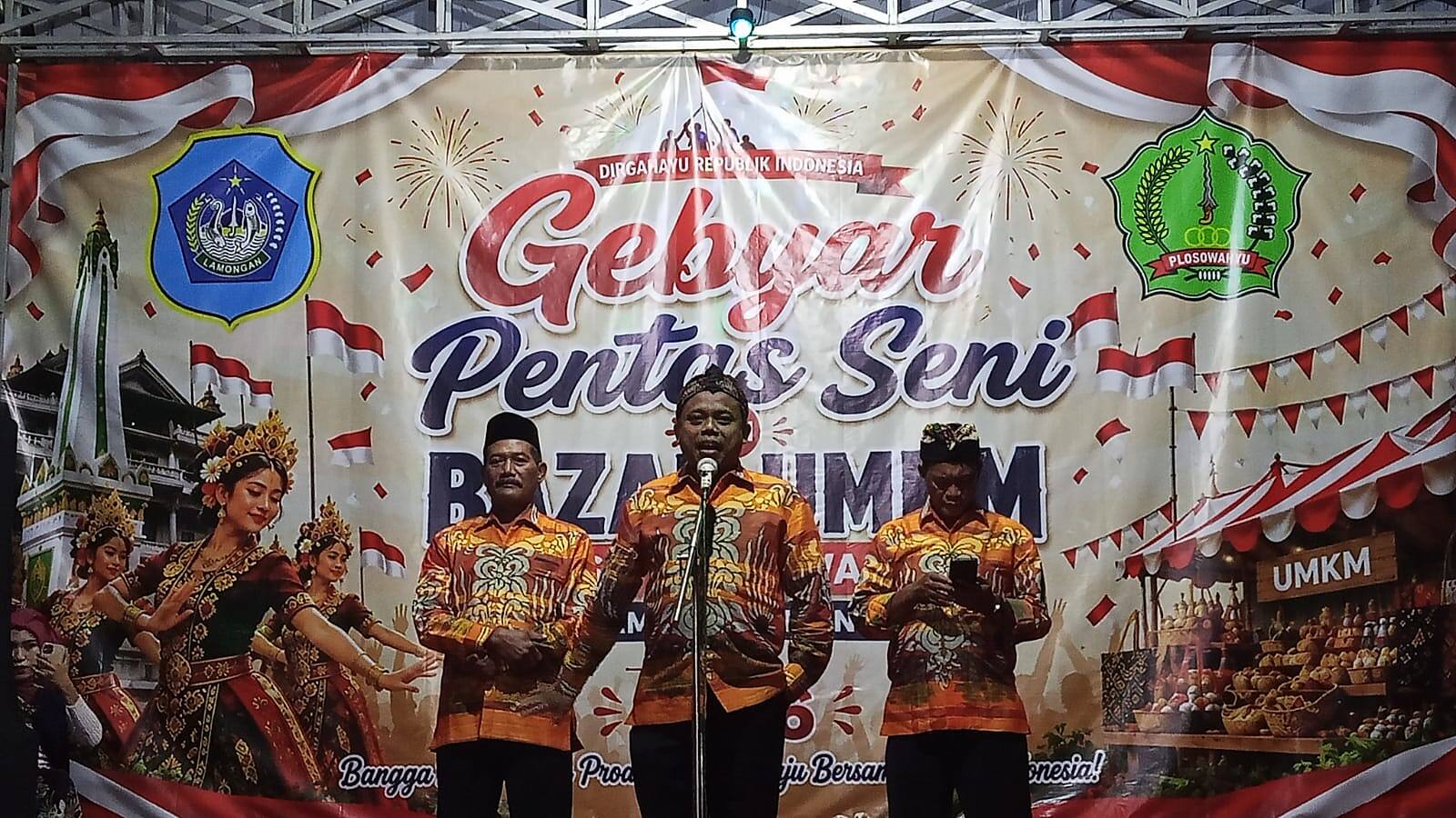Puncak HUT ke-81 RI di Plosowahyu Meriah, Pentas Seni dan UMKM Jadi Magnet Warga