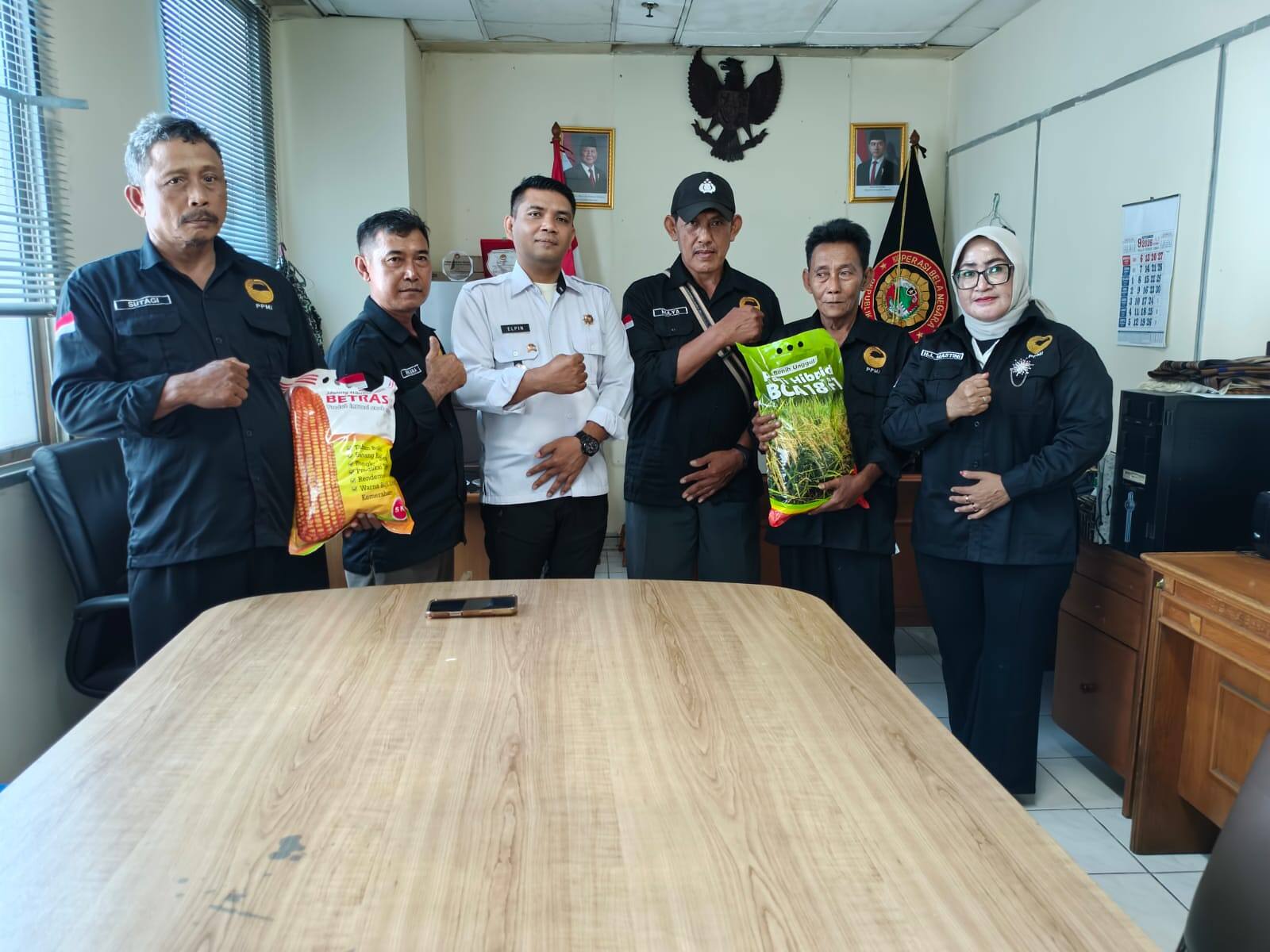 Sestama FKBN KOGAPHAN RI Terima Audiensi PPMI Bahas Ketahanan Pangan Indramayu