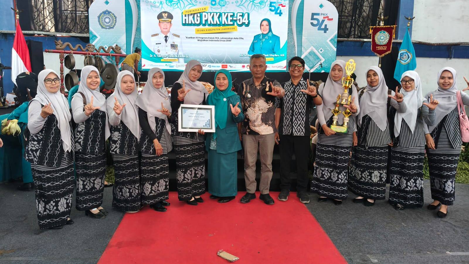 HKG PKK ke-54 Lamongan, SDN Sumberagung Mantup Raih Juara 2 Lomba PHBS Tingkat Kabupaten