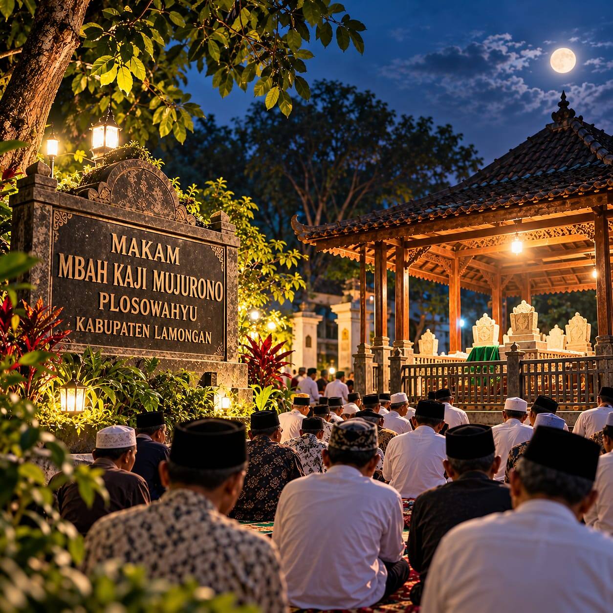 Lestarikan Tradisi Leluhur, Warga Plosowahyu Gelar Pisowanan Malem Jemuwah Kliwon
